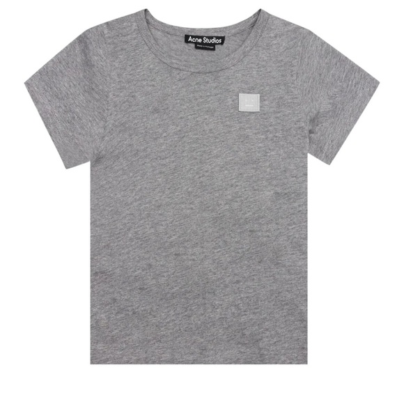 Acne Studios Other - Acne Studios Kids Unisex Gray Mini Nash Logo Cotton T-shirt size 3-4yrs
